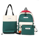 4-piece backpack backpack - seeitheretoday