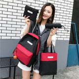 4-piece backpack backpack - seeitheretoday