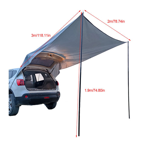 Car Tail Car Side Trunk Canopy Camping Camping Tent - seeitheretoday