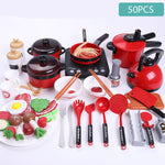 Children's Simulation Kitchen Cooking And Cooking Toy Set - seeitheretoday