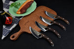 Handmade Boning Knife Razor Slicing Chef Knives Set Kitchen Outdoor Cooking Tools - seeitheretoday