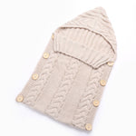 Knitted Baby Sleeping Bag - seeitheretoday