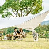 MU Gaodi Outdoor Rainproof Awning Tent Light Luxury Camping Equipment UV-proof Oxford Cloth Canopy - seeitheretoday