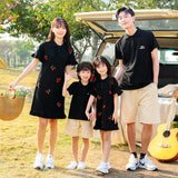 Net Celebrity Parent-child Wear New Summer Casual Family Wear Mother And Daughter Skirt Family Wear - seeitheretoday
