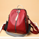 New Women Backpacks Soft Leather Backpack Fashion - seeitheretoday